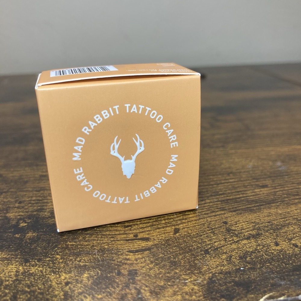 Mad Rabbit Tangerine Vanilla Tattoo Balm Salve -‎ Hydrates  Revives Tattoos
